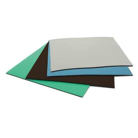 ESD 3 Layer Rubber Mat 4ftx2ftx0.12in