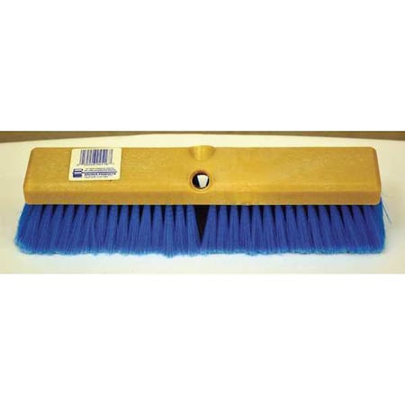 14 Flagged Blue Wash Brush, Poly Block, No Handle