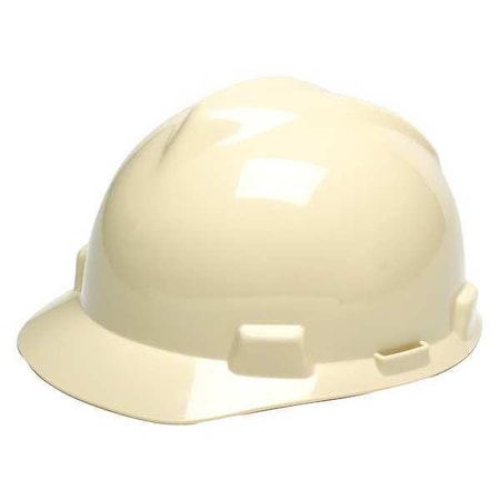 Front Brim Hard Hat, Type 1, Class E, Ratchet (4-Point), White