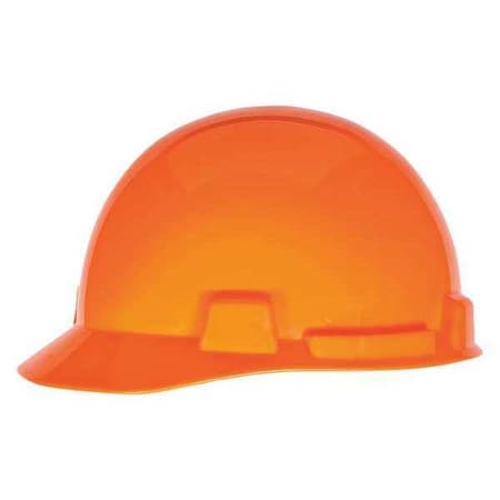 Front Brim Hard Hat, Type 1, Class E, Ratchet (6-Point), Orange
