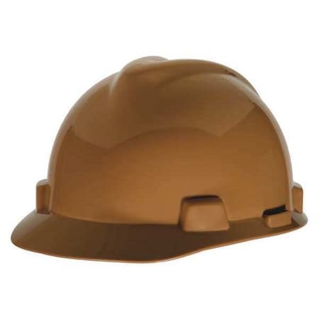 Front Brim Hard Hat, Ratchet (4-Point), Brown