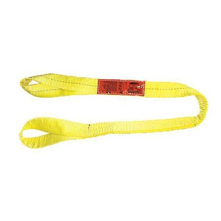 Eye And Eye Twist Sling,2inx12ft.,3200lb