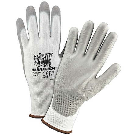 Cut Resistant Coated Gloves, A2 Cut Level, Polyurethane, XL, 12PK