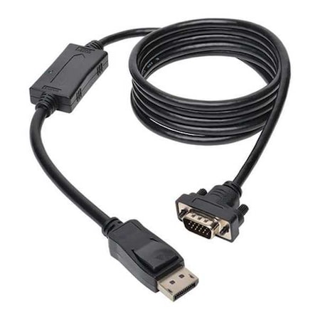 DPort Cable,VGA,Adapter,M/M,3ft