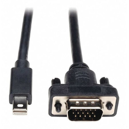 Mini DPort Cable,1.2Adapter,VGA,M/M,10ft