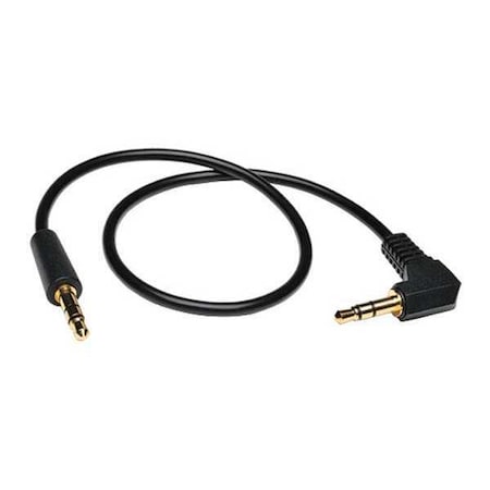 Audio Cable,Mini Stereo,3.5mm,M/M,3ft