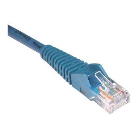 Cat5e Cable,Snagless,Molded,Blue,75ft