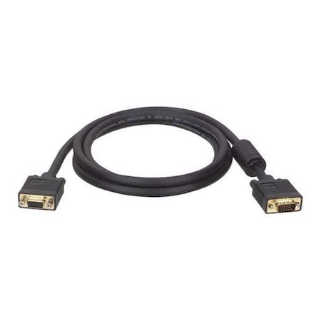 Coax Cable,VGA,HD15 M/F,Monitor,RGB,10ft