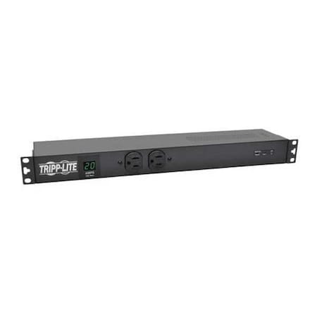 PDU,Metered,Surge,12 5-20R,3840 J,1U