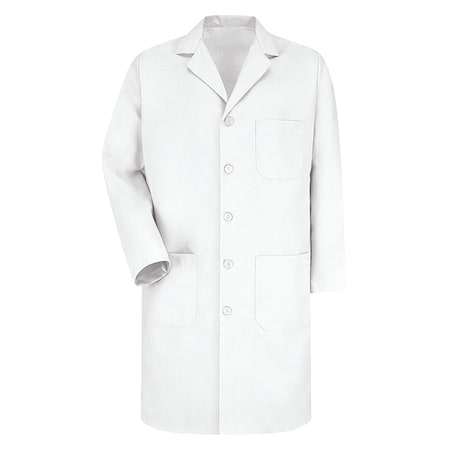 Mens White Lab Coat 80/20