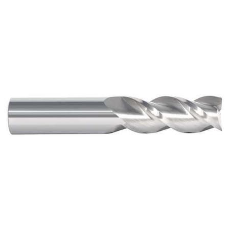 End Mill, 3/16 Dia, 1-1/8 Cut, Carbide