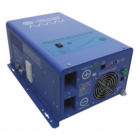 Inverter Charger, Pure Sine Wave Form, 1000W Nominal Output, Depends On Battery Type Output Voltage