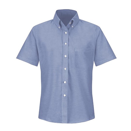 Wmns Lt Blu Drs Shirt 60/40 Oxf S/S