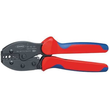 220mm Crimping Pliers,6 Position Contact