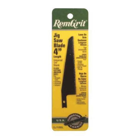 Remgrit Jig Saw Blade,T-Shank,Medium,PK5