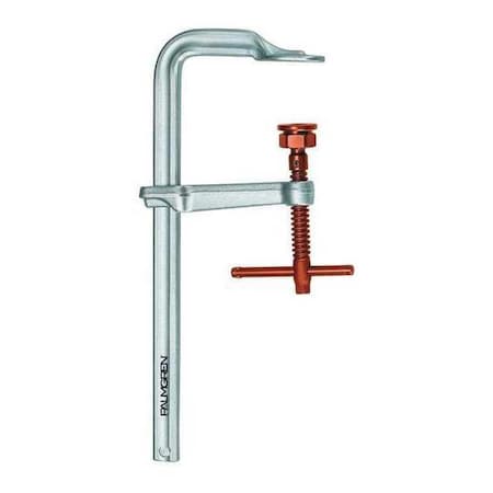 12 L-Clamp Copper Handle And 4-3/4 Throat Depth
