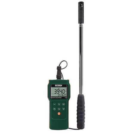 Data Logging Anemometer,100 To 3940 Fpm