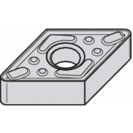 Diamond Turning Insert, Diamond, 1/2 In, DNMG, 55  Degrees, 1/32 In, Carbide