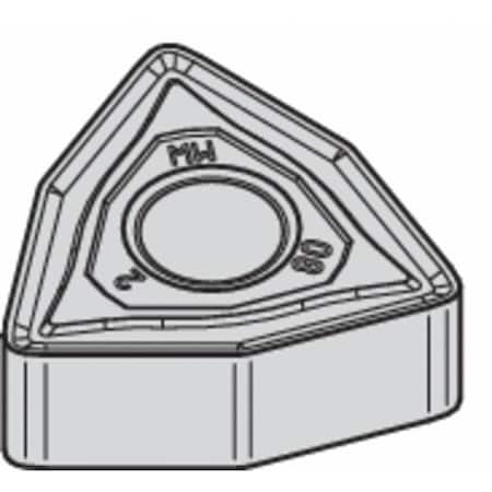 Turning Insert, Trigon, 1/2 In, WNMG, 1/32 In, Carbide