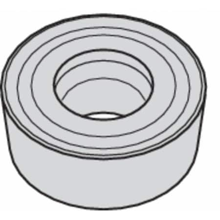 Turning Insert, Round, 0.472 In, RCMT, Carbide