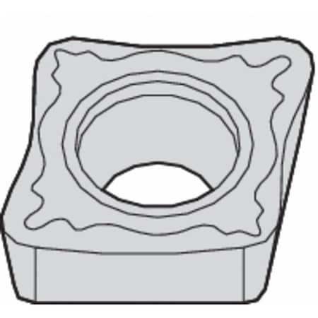 Turning Insert, Diamond, 0.5000 In, CCMT, Carbide