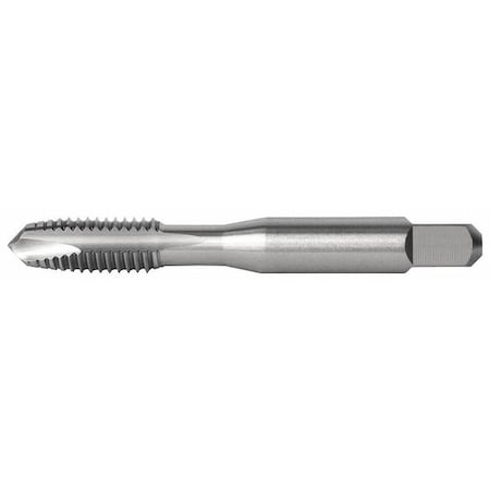 Spiral Point Tap, 5/16-24, Plug, UNF, 2 Flutes, Bright