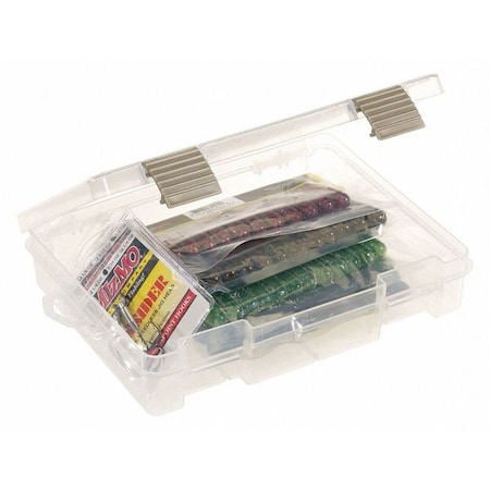 Storage Box With 1 Compartments, Plastic, 2 In H X 7 In W