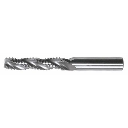 3-Flute Cobalt 8% Square Extra Coarse Roughing End Mill SE CC CTD RG9 Bright 1/2x1/2x2x4