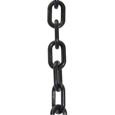 2 (#8, 51 Mm.) X 50 Ft. Black Plastic Chain