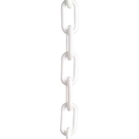 1.5 (#6, 38 Mm.) X 50 Ft. White Plastic Chain