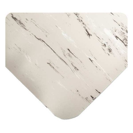 UltraSoft Tile Top Mat, Gray, 16 Ft. L X 3 Ft. W, Marble Surface Pattern, 7/8 Thick