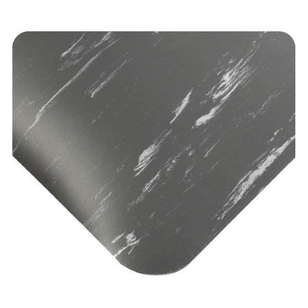UltraSoft Tile Top Mat, Charcoal, 6 Ft. L X 4 Ft. W, Marble Surface Pattern, 7/8 Thick