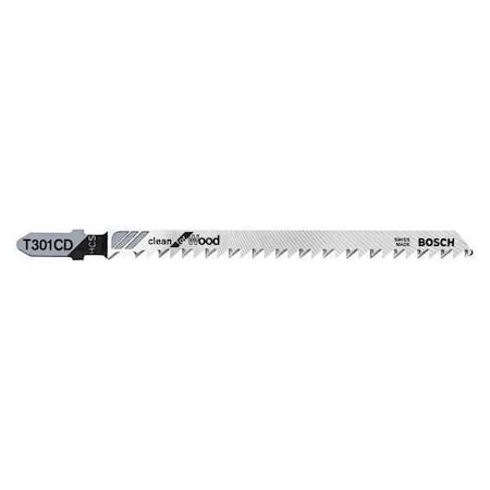 4-5/8In 8TPI HCS Shank Jigsaw Blade,PK5