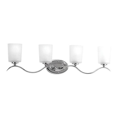 Inspire 4-Light Bath & Vanity, 100 W, Polished Chrome