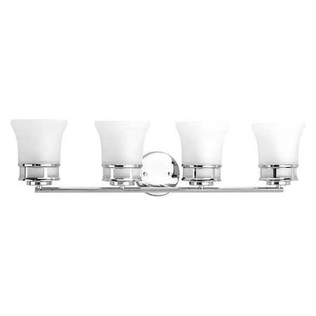 Cascadia 4-Light Bath & Vanity, 100 W, Polished Chrome