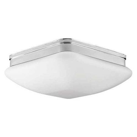 Appeal 3-Light Flush Mount, 60 W, Polished Chrome