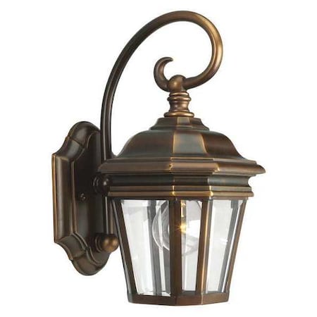 Crawford 1-Light Wall Lantern, 100 W, Oil Rubbed Bronze