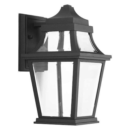 Endorse 1-Light Small Wall Lantern, 9 W, Black