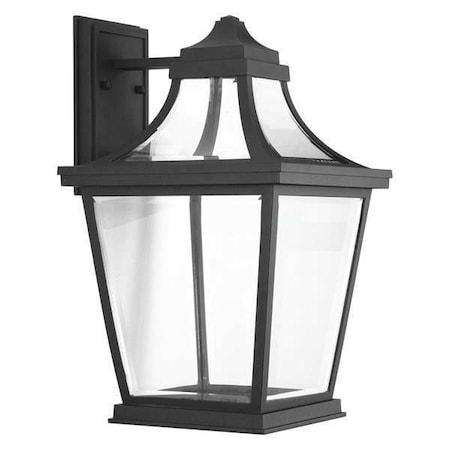 Endorse 1-Light Large Wall Lantern, 9 W, Black