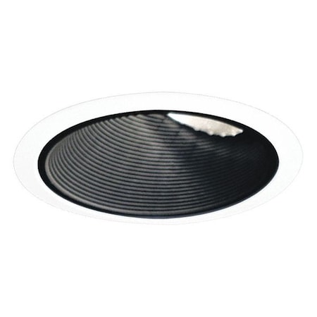 Recessed Trim Sloped Ceiling Baffle, Black