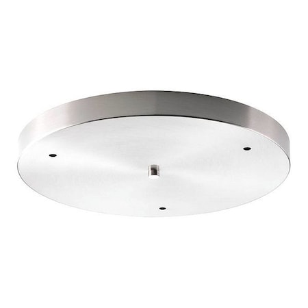 Round Canopy Pendant Accessory, Brushed Nickel