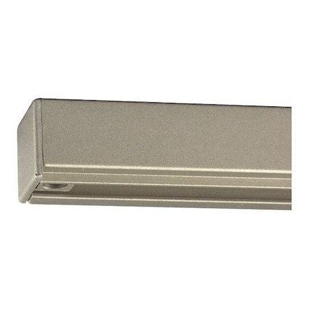 Track Accessories Alpha Trak 4 Foot Sections, Brushed Nickel