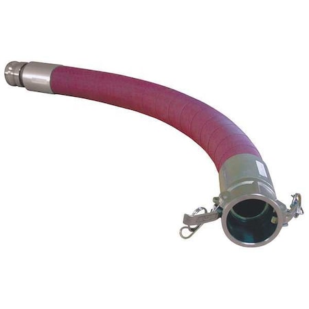 1-1/2 ID X 10 Ft Beverage Hose RD