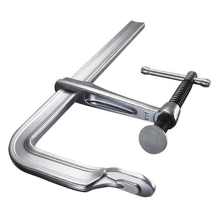 8 In Bar Clamp Forged Steel Handle And 5 1/2 In Throat Depth