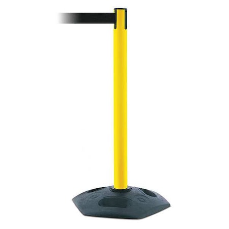 Barrier Post With Belt,Black