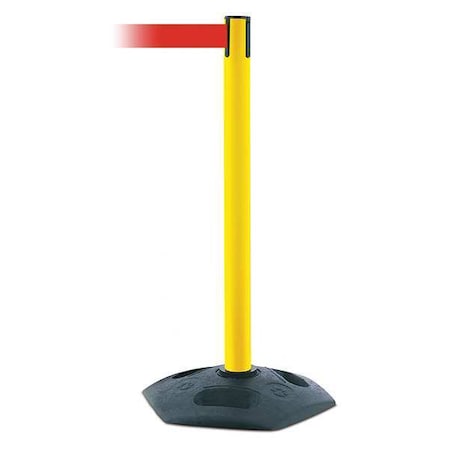 Barrier Post With Belt,Red