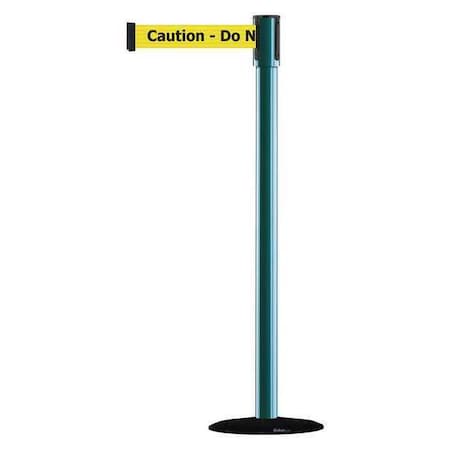 Slimline Post,Green,Caution Do Not Enter
