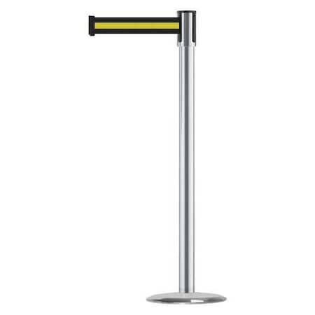 Slimline Post,Standard,Satin Chrome