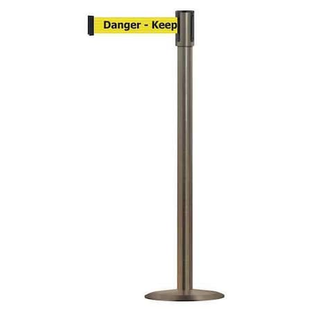 Slimline Post,Danger Keep Out