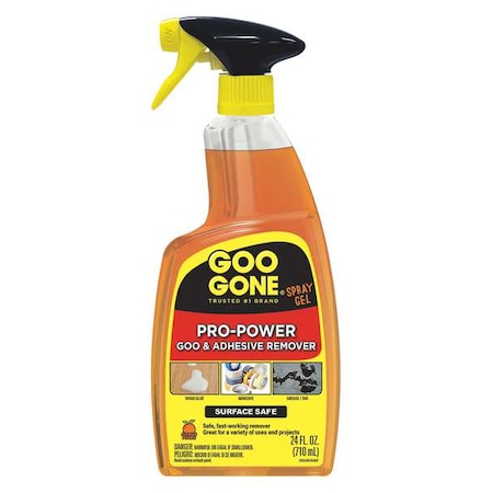 Adhesive Remover, Orange, 24 Oz, Trigger Spray Bottle